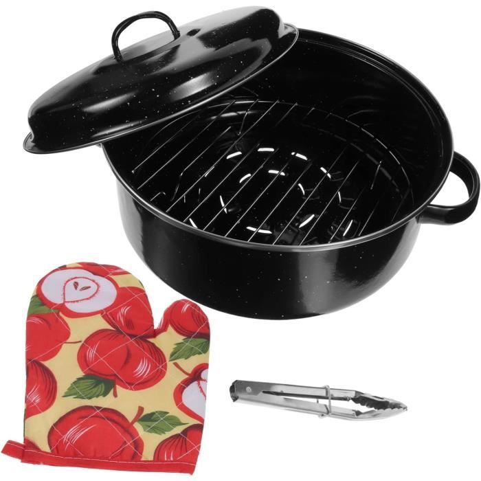 Plaque De Cuisson En Acier Inoxydable Avec Grille De Refroidissement - Lot 2 En 1 Pour Four, 15/20/24 Cm (20 Cm)