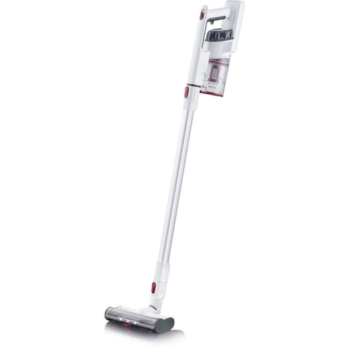 SEVERIN HV7152 Aspirateur balai multifonction sans fil ni sac, Autonomie: 40min, Brosse rotative High-Speed amovible, Eclairage LED