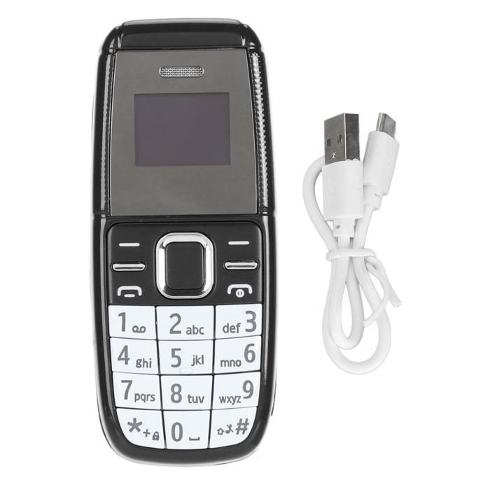 Téléphone Portable ECHO Mémento DOUBLE SIM Débloqué - Blanc - Quasi Neuf, état Excellent