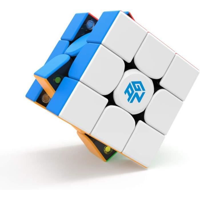 GAN 354M v2 Cube de Vitesse Magnétique 3x3, Speed Cube Magique sans