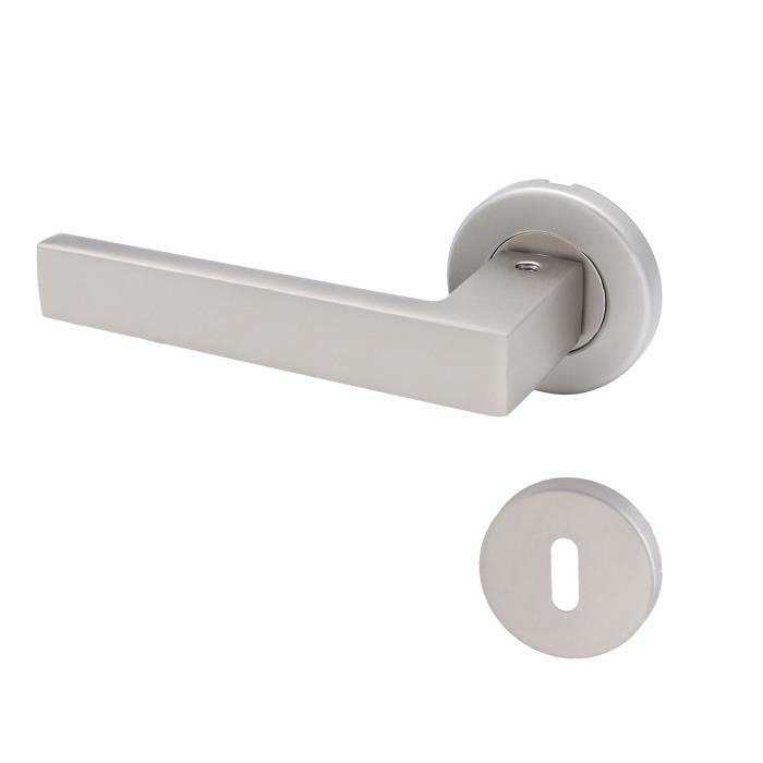 Poignée de Porte - STORE & MENUISERIE 2.0 - Clé L - Inox - Carré 7 mm ...