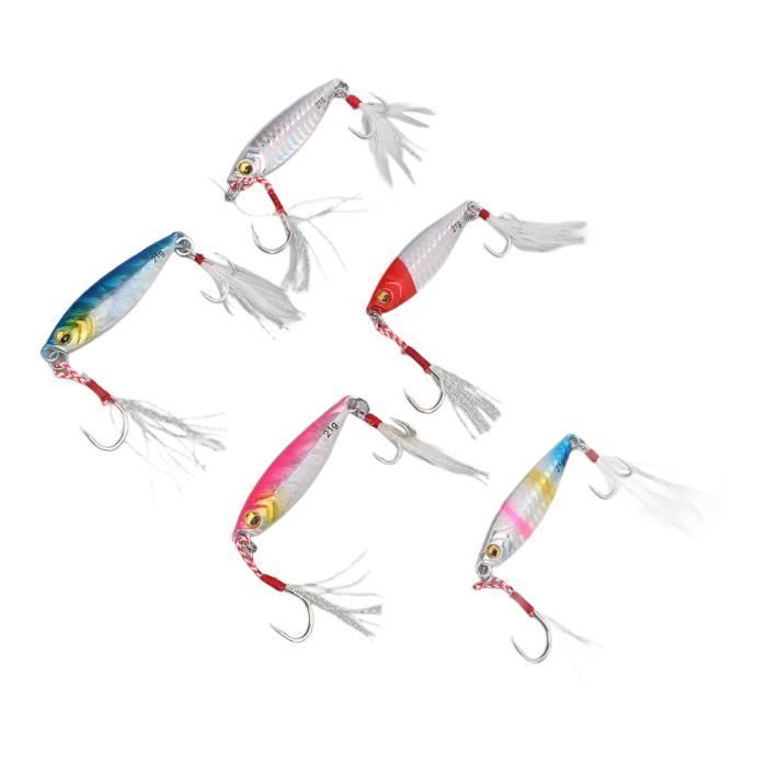 Leurres Souples De Pêche Pontoon21 Pillo 3.0 - Lot De 5, Couleur #118, Pour Nombreux Poissons