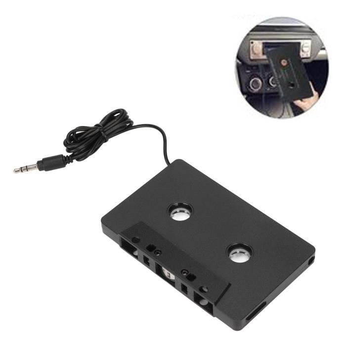 Adaptateur de cassette de cordon auxiliaire Adaptateur auxiliaire de  cassette de voiture Adaptateur de bande de câble KAI - Cdiscount  Informatique