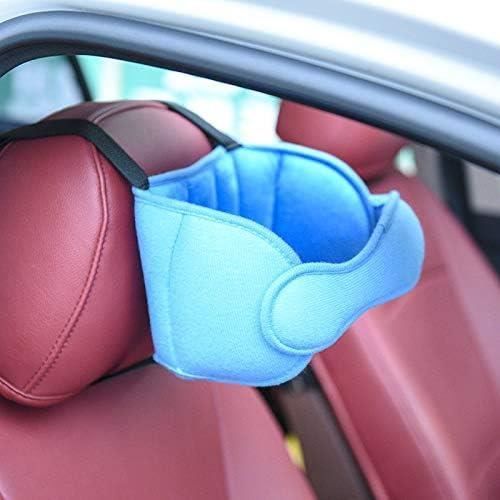 Ceinture Sécurité Bébé Pour Siège Auto/poussette - Appui-tête Réglable, élastique 70cm - Taille L, Coton Doux