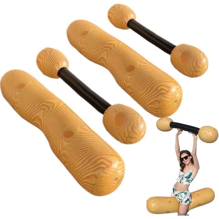 Hojalis Ensemble Flottant Gonflable Jouets, 4 Pcs Bouée Gonflable Jeu