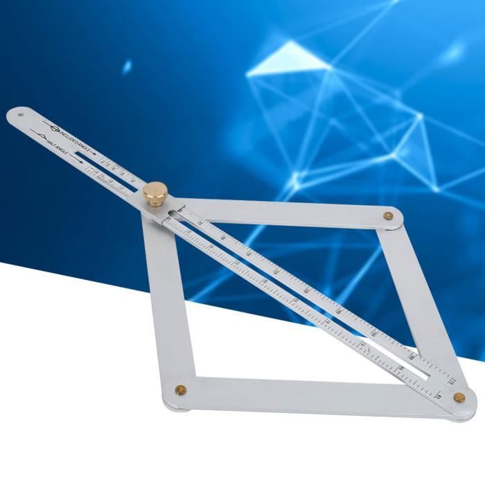 Rapporteur D'angle / Finder D'angle - Outil De Mesure Précis 10-170°, Pour Travail Du Bois, Charpente, Bricolage - 4
