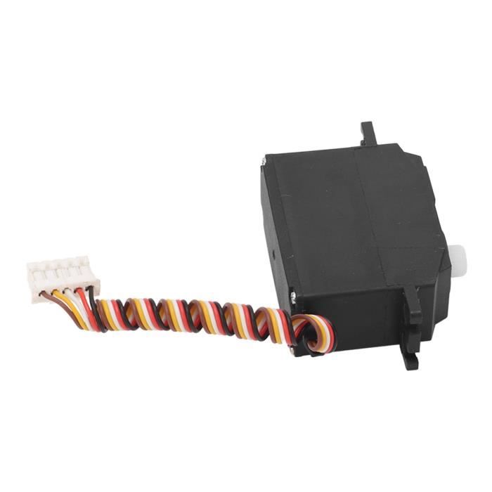 Servo De Engranaje Metálico Para Coches RC WLtoys 12428/12423 – Repuesto Con Brazos Y Tornillos, Alto Par Y Durabilidad