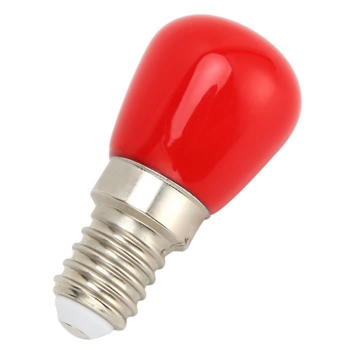 VINGVO luminaire Ampoule LED E14 3W 350LM Éclairage domestique pour plafonnier Applique murale Lampe de table 220-240V (Rouge)
