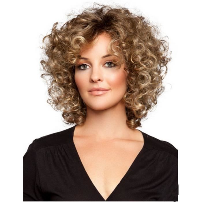 perruque cheveux courts naturels