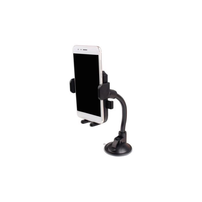 Support de Téléphone Voiture Portable À Ventouse Rotation 360° pour Sur le  pare-brise & tableau de bord - Cdiscount Téléphonie