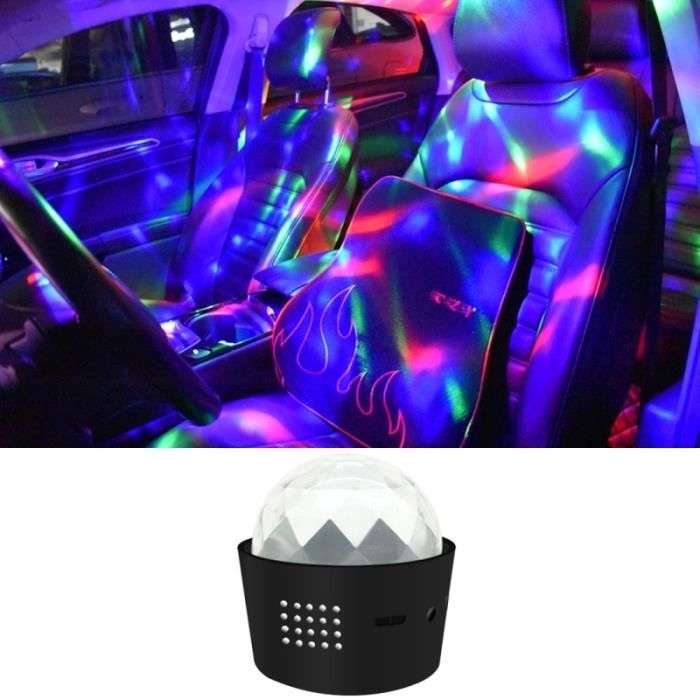 Lumière d'ambiance voiture D33 5 W USB De Charge RGB Décoration