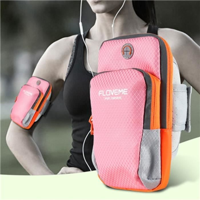 Brassard Sport Universel CoverKingz Pour Smartphone 6,6-6,9 Pouces - Blanc