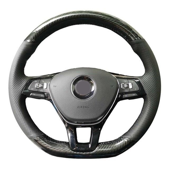 Housse De Volant AJOHBM - Housse Volant Cuir Mercedes Classe A W169 ( 2004-2012) - Noir - Cousu Main Protection Volant