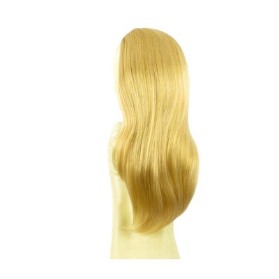 Demi-perruque Synthétique 40cm - Blond Clair Cuivré - Raie Libre - Avec étiquettes