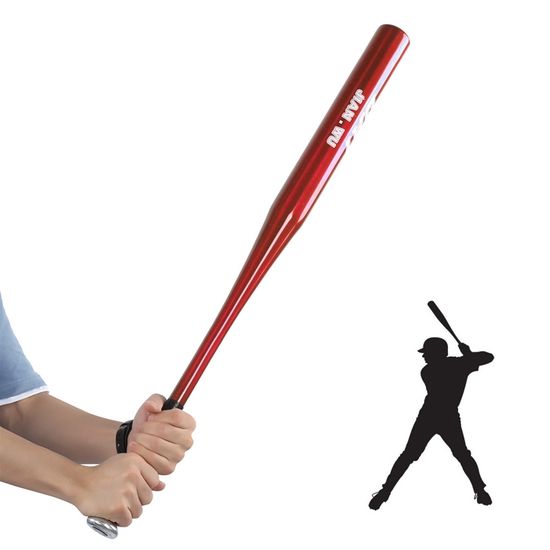 Batte De Baseball Aluminium Relaxdays 86 Cm – Légère Et Argentée Pour L'Entraînement