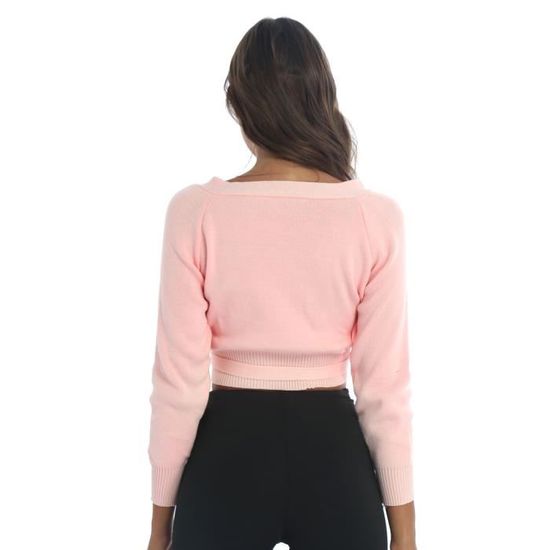 Cache-cœur Ballet Enfant Fille - Manches Longues - Coton/polyester - Pour Danse, Yoga Et Quotidien