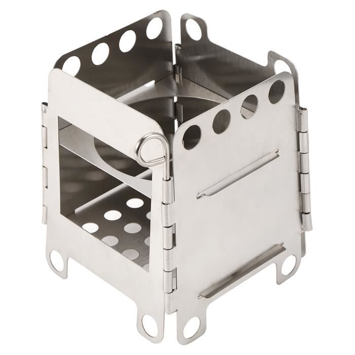 CAMPEROO® Couverts lunch box en Acier Inoxydable - Couverts camping