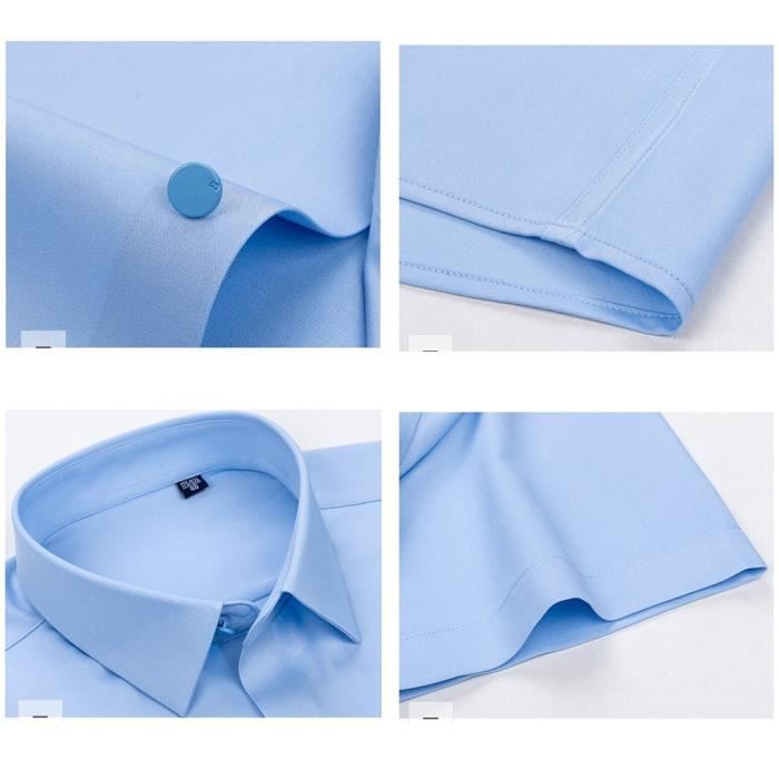 Chemise homme store 100 polyester infroissable