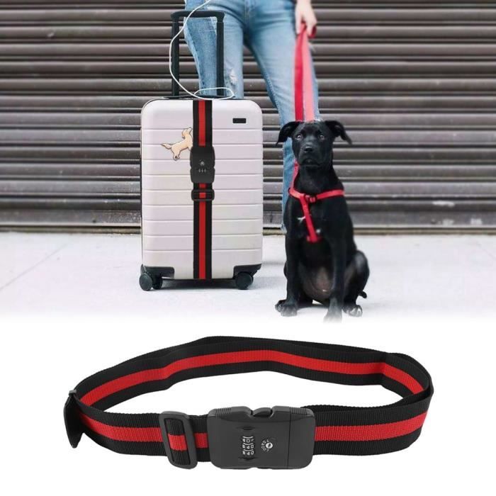 Sangles De Bagage Pour Valises Sur Poignée Pour Sac De Transport, élastique Pour Ajouter Un Sac