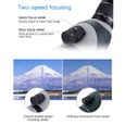 20-60X80 Zoom Longue-vue Télescope Monoculaire HD Tir à Cible à Longue Portée Verre Optique FMC Lentille avec Trépied pour Chasse-2