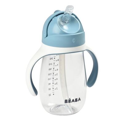Kit De Remplacement Béaba Pour Biberon/Tasse D'Apprentissage 2 En 1 - Tétine Et Embout Silicone - 210 Ml