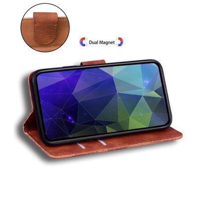 Étui Folio Magnétique Pour OPPO A52, A72, A92 - Housse Smart Protection Noire - Neuf