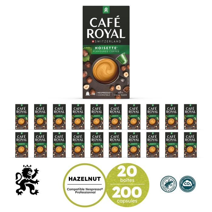200 Capsules Aluminium Compatibles NESPRESSO® À USAGE DOMESTIQUE