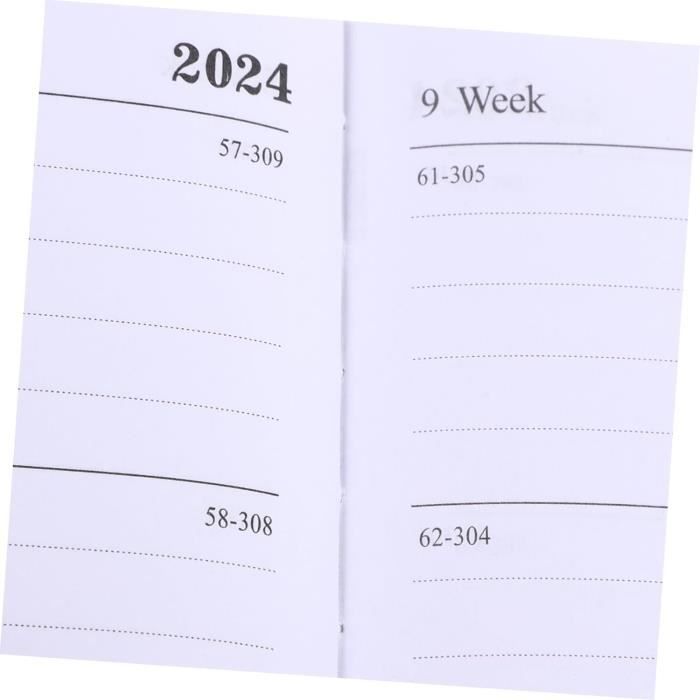 Agenda 2024 Cahier 2024 Planificateur De Liste De Choses À Faire 2024  Planificateur De Rendez-Vous Cahier Organisateur Quotid[u5350] - Cdiscount  Beaux-Arts et Loisirs créatifs