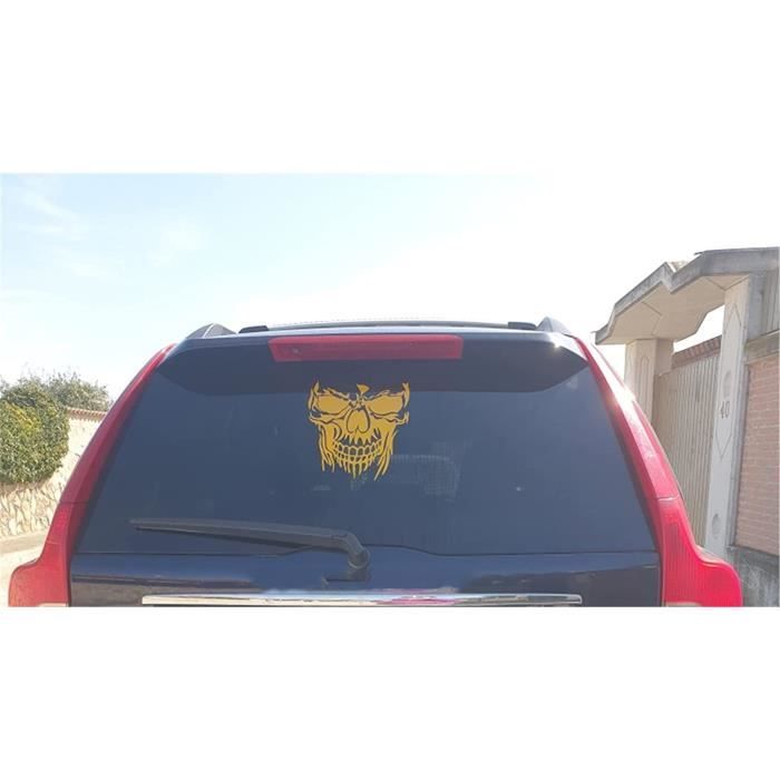 Autocollant Vinyle Pour Voiture - Décor Capot, Portière, Carrosserie - Motif Aigle, Noir