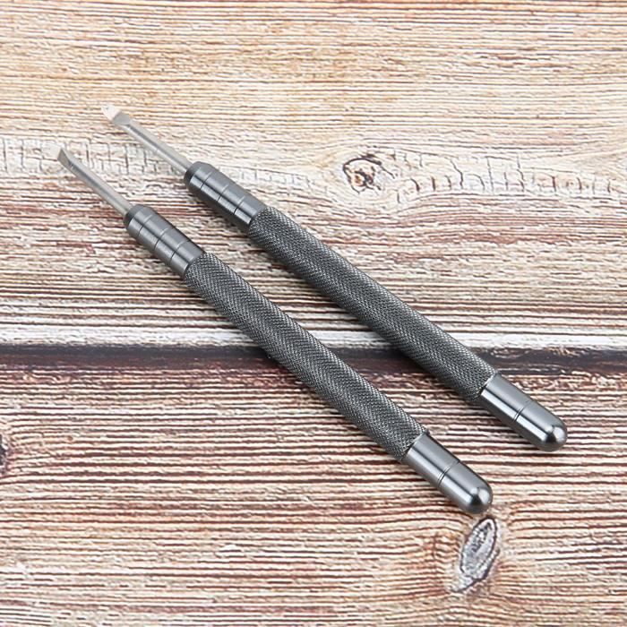Kit 5 Outils Réglage Aiguilles Montre - 3 Poussoirs + 2 Extracteurs - Pour Réparation Horlogerie, Changement Aiguilles Facile