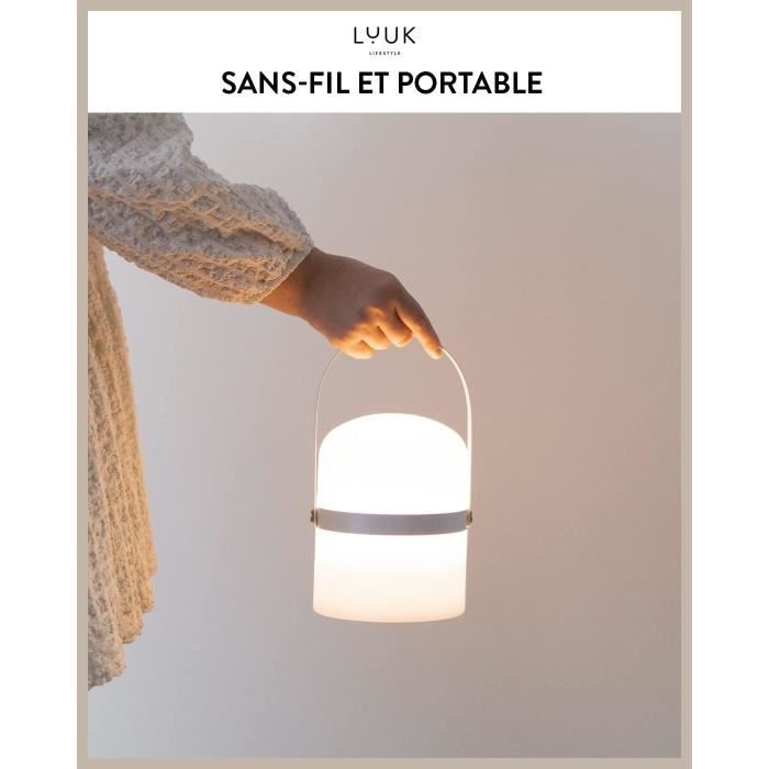 Lampe LED sans fil rechargeable USB Venusia