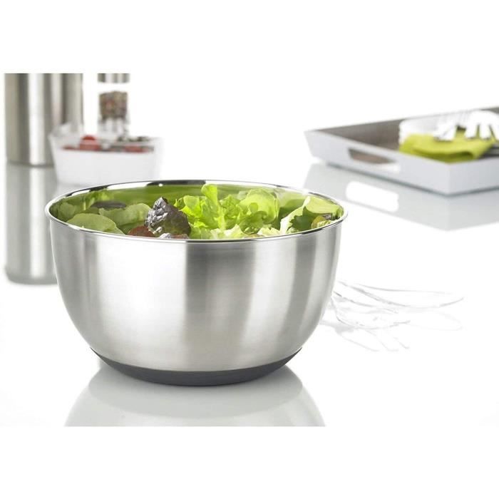 OXO Essoreuse à salade, Plastique, Stainless Steel, L : : Cuisine  et Maison
