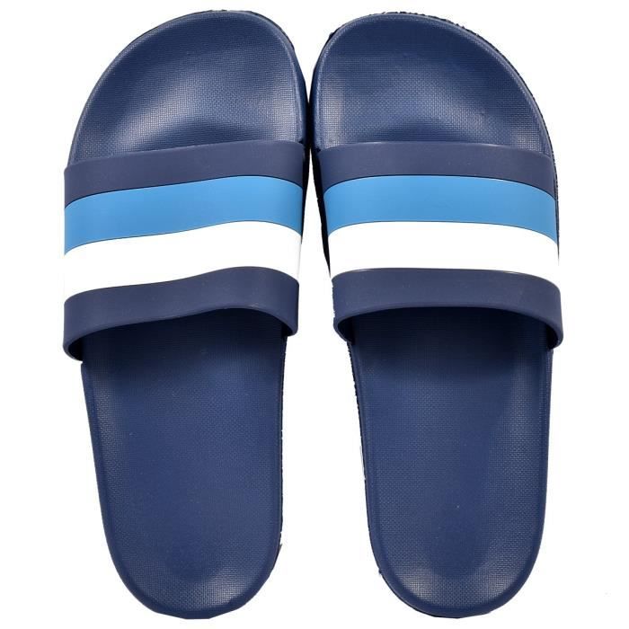Claquette bleu marine sale