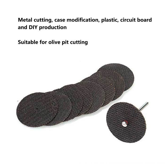 Lot De 50 Meules Abrasives Pour Outil Rotatif (Dremel) - Pour Polissage, Meulage, Gravure Sur Bijoux, Métal