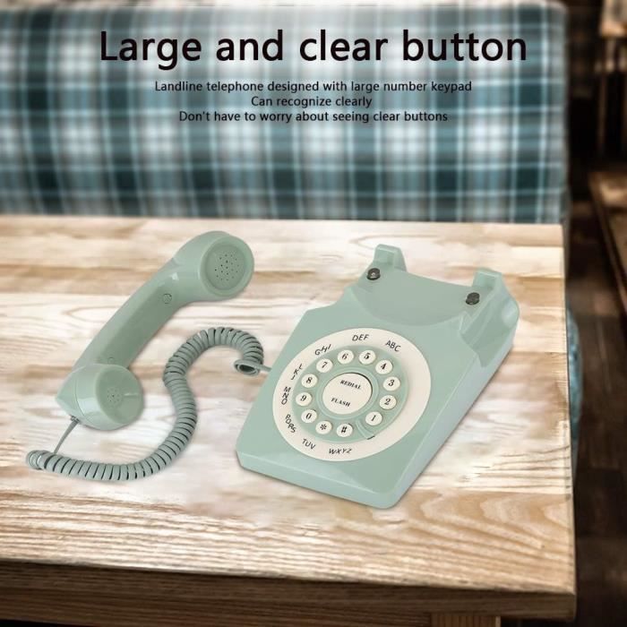 Ornement Téléphone Portable Vintage En Métal - Modèle Rétro Design Brique, Décoration Bureau Ou Accessoire Photo - 4