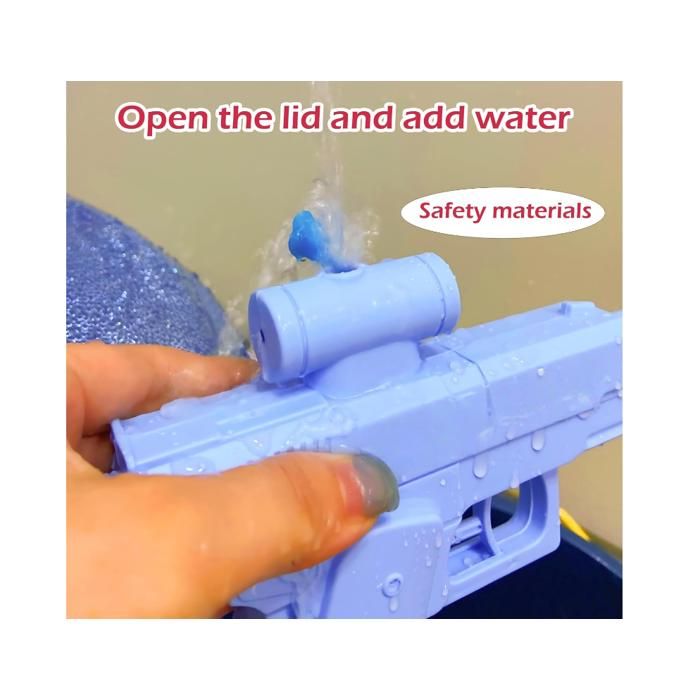 2 Pistole Ad Acqua Scherzo Two-Way | Spruzzano Anteriore E Posteriore | Divertimento Per Feste E Battaglie In Piscina - 4