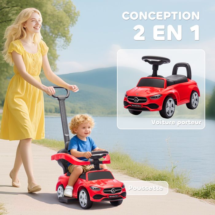 AIYAPLAY - Porteur Enfant Voiture 18-36 Mois Klaxon Bruit Moteur Coffre Butee Arriere Anti Basculement Blanc AIYAPLAY - Porteur Enfant Voiture 18-36 Mois Klaxon Bruit Moteur Coffre Butee Arriere Anti Basculement Blanc