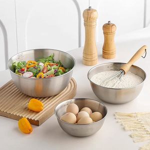 Zerdyne Lot De 4 Bols à Salade En Acier Inoxydable