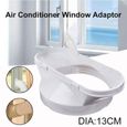 13 cm Durable Portable Climatiseur Accessoires Pratique Fenêtre Plaque Blanc Tuyau D'échappement Connecteur Conduit Partie