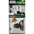 STAR WARS Stickers Muraux Enfant (4 Planches Repositionnables)-0