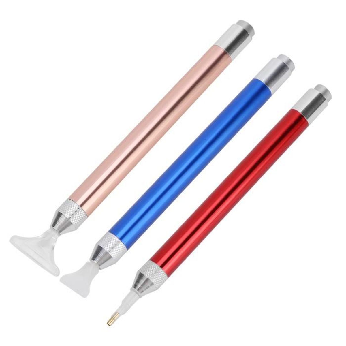 3 Stylos De Peinture Lumineux Avec Loupe Pour 5D Bricolage Diamant Art Point De Cdiscount Maison