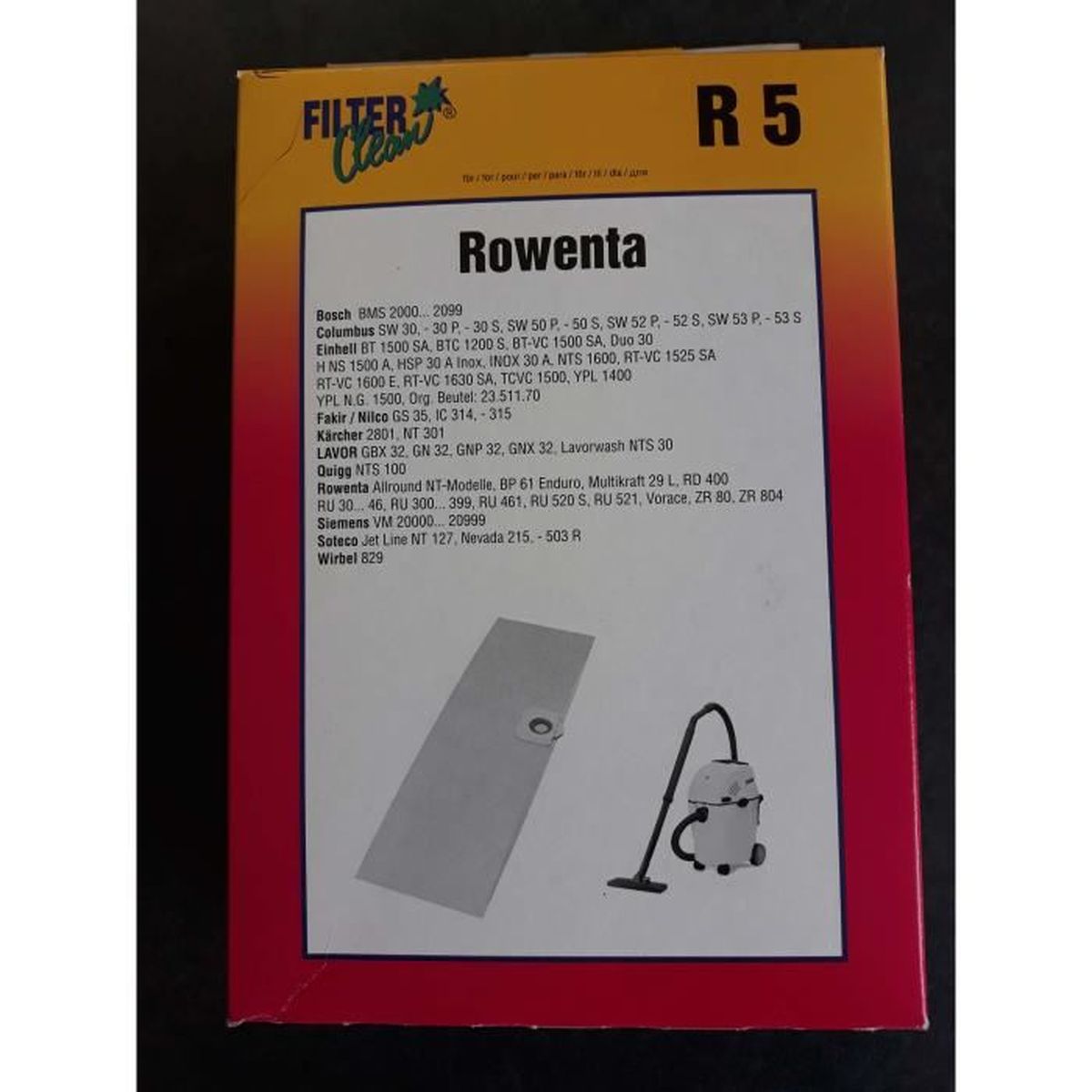 aspirateur bidon rowenta