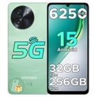 Smartphone 5G DOOGEE Note 59 Pro Android 15,32Go+256Go,6250mAh Telephone Portable écran 6.75" 120Hz,16MP/NFC/Dual SIM - Vert