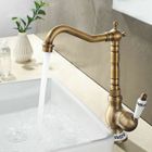 FUZMONOERE JULLYBATHEVY Robinet Salle De Bain avec Bec Pivotant à 360° Mitigeur Haute-Arc Robinets Mitigeur Lavabo