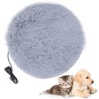 ESTINK coussin chauffant pour animaux USB Interface de charge Couverture électrique Tapis chauffant (gris argenté)