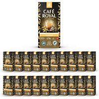 200 Capsules Aluminium Compatibles NESPRESSO® À USAGE DOMESTIQUE - CAFÉ SAVEUR VANILLE - Dosettes by Café Royal®