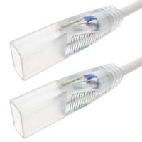 PrixPrime - Connecteur pour lampes LED Neon Flex 2 broches LNF 16x8 mm 16 cm