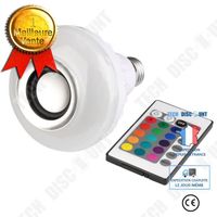 TD® Ampoule intelligente LED télécommandé Bluetooth Music Control Président RVB Night Light Lamp couleurs puissance