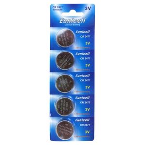 Lot De 10 Supports Pour Piles Bouton CR2477 - Noir, Bronze Phosphoreux, Résistants à La Chaleur