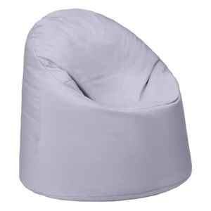 POUF - POIRE Pouf pour enfants Ready Steady Bed, siège de pouf confortable pour tout-petits, intérieur et extérieur, argent